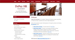 Desktop Screenshot of depuyhr.com